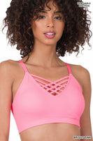 Criss Cross Bralettes | Small-3X | Multiple Color Options