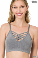 Criss Cross Bralettes | Small-3X | Multiple Color Options