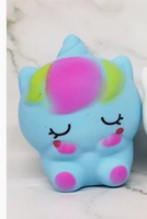 Cute Sitting Unicorn Squishy Toy | Multiple Color Options