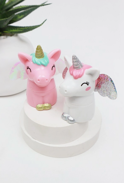 Unicorn Lip Gloss Set | White or Pink