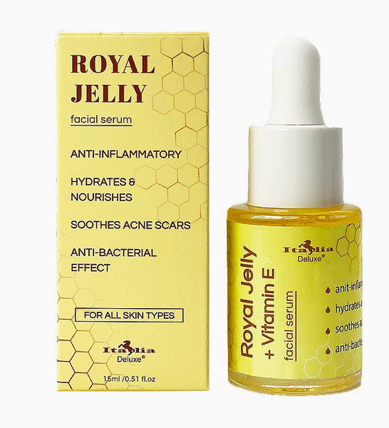 RESTOCKED! Italia Deluxe Royal Jelly and Vitamin E Facial Serum