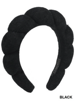 SPA SPONGE TERRY TOWEL HAIR HEADBAND