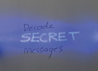 Confidential Secret Decoder Spy Pen