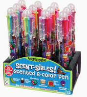 Scent-Sibles Scented 6-color Pen