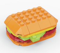 Micro Block Fast Food Set - Mystery item