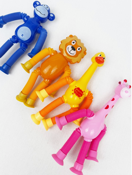 Assorted Animal Light Up Stretch Toy