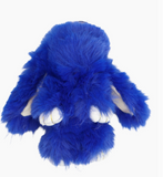 Bunny Rabbit Fuzzy Faux Fur Key Chain