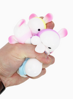 Peel-Off Raincoat Bunny Rabbit Fluffy Squishy