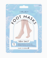 Celavi1 Pair Sea Salt Foot Masks