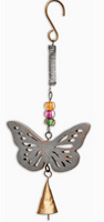 Bouncy Butterfly & Beads, Grey Wash Wood