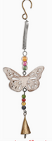 Bouncy Butterfly & Beads, White Wash Wood