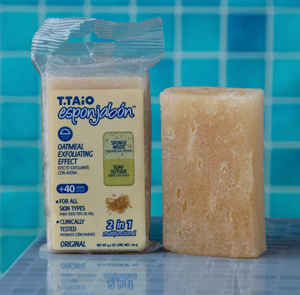 Esponjabon Oatmeal - Exfoliating Effect