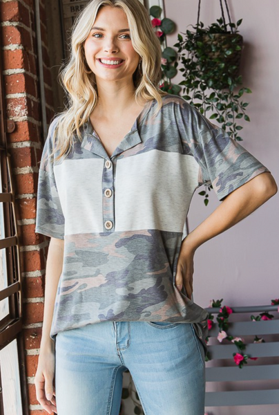 Camo Top