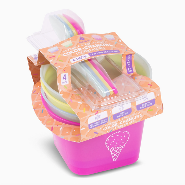4pk Ice Cream Set