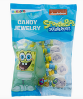 Licensed Candy Bracelet | 5ct Bags | SpongeBob or Princess
