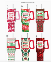 40 oz Insulated Stainless-Steel Holiday Cup