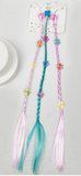 Flower Detailed Hair Extensions with Clip